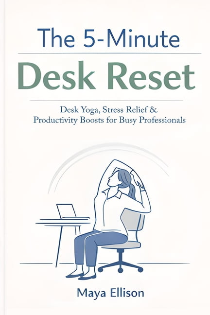 The 5-Minute Desk Reset: Simple Office Stretches, Breathing Exercises, and Focus Rituals to Reduce Burnout, Improve Post, (Paperback)