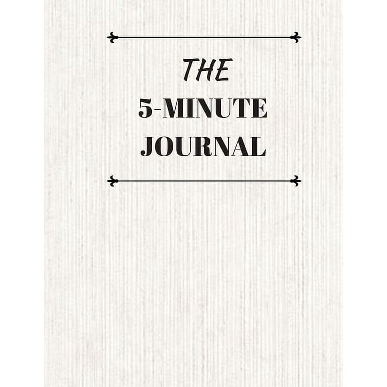 The 5 Minute Journal (Paperback) 
