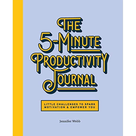 Pre-Owned The 5-Minute Productivity Journal: Little Challenges to Spark Motivation and Empower You Paperback