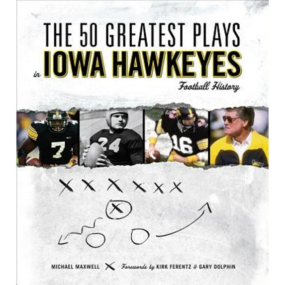 Pre-Owned The 50 Greatest Plays in Iowa Hawkeyes Football History (Hardcover) 1600781276 9781600781278