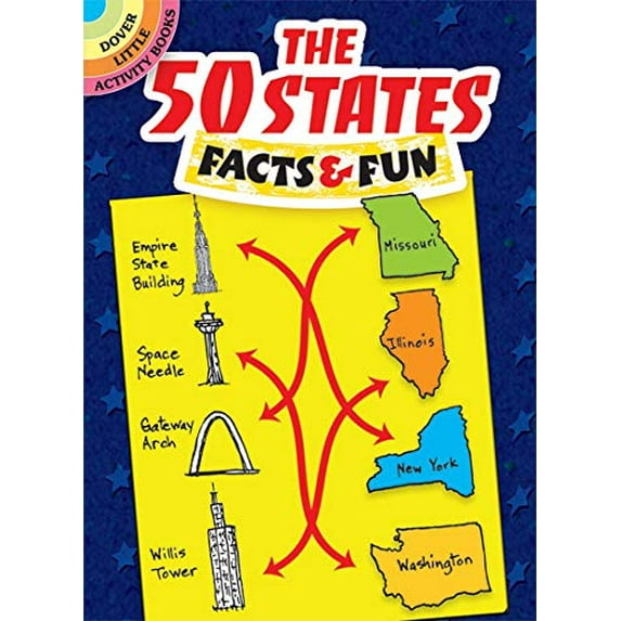 Pre-Owned The 50 States Facts & Fun (Paperback) 0486475247 9780486475240