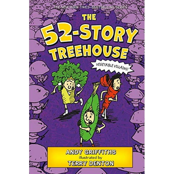 Pre-Owned The 52-Story Treehouse: Vegetable Villains! (Hardcover) 1250026938 9781250026934