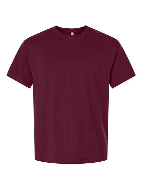 The 6oz Heavyweight Unisex T-Shirt - MAROON - XS