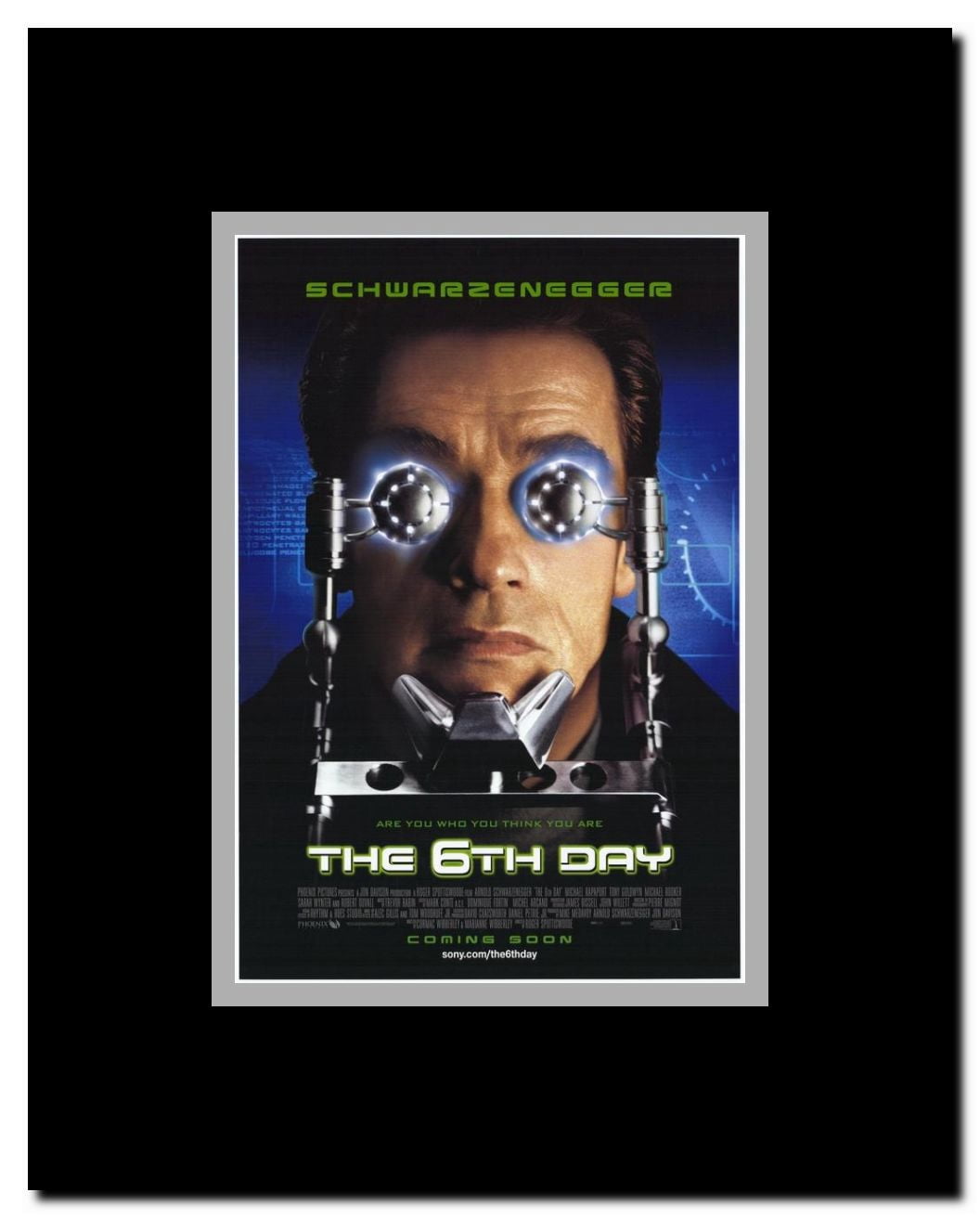 The 6th Day Framed Movie Poster