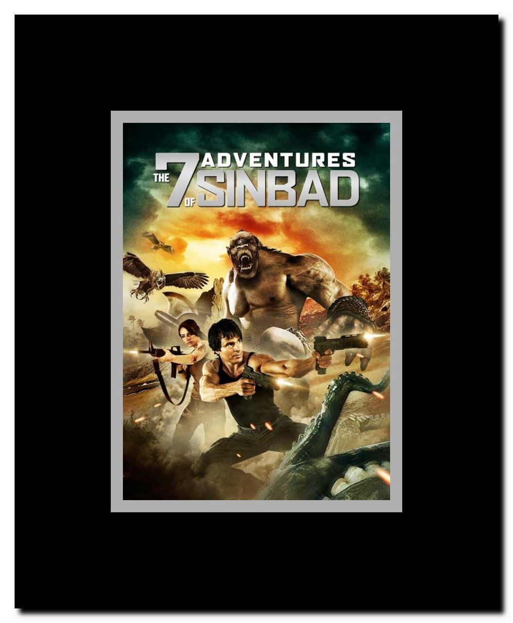 The 7 Adventures of Sinbad Framed Movie Poster