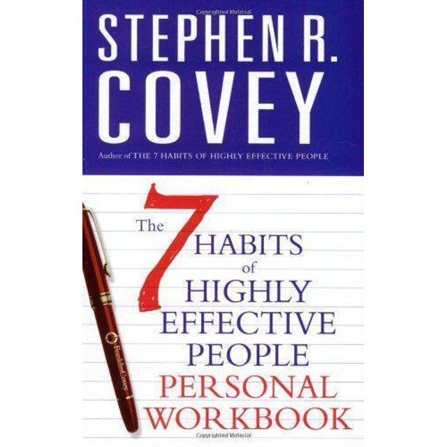 PreOwned The 7 Habits Of Highly Effective People Personal Workbook by