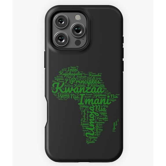 The 7 Principles Of Kwanzaa Africa Phone Case for iPhone 16 15 14 13 12 11 Pro Max