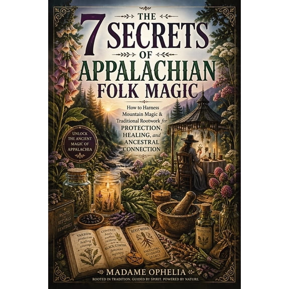 The 7 Secrets of Appalachian Folk Magic: How to Harness Mountain Magic & Traditional Rootwork for Protection, Healing, a, (Paperback)