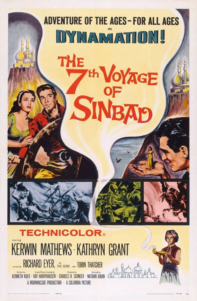 The 7Th Voyage Of Sinbad Canvas Art - (11 x 17)