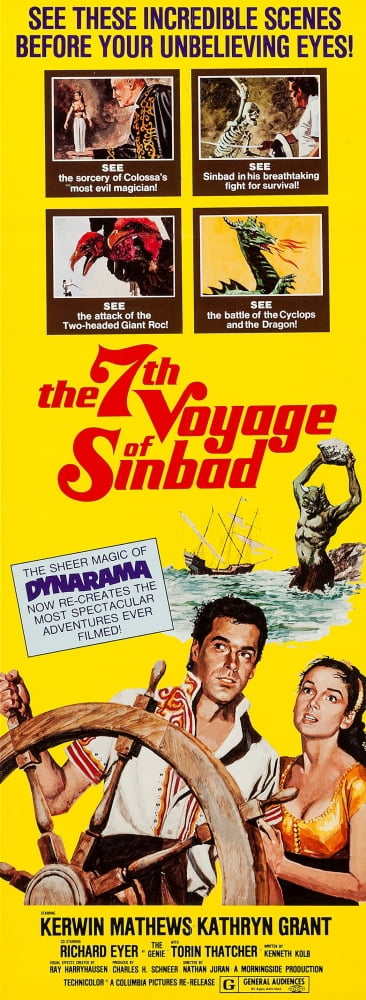 The 7Th Voyage Of Sinbad Canvas Art -  (24 x 36)