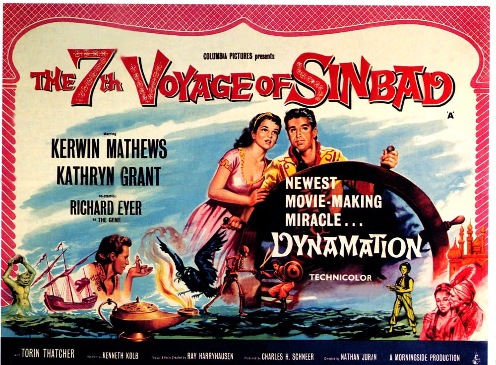 The 7Th Voyage Of Sinbad Canvas Art - (28 x 22)