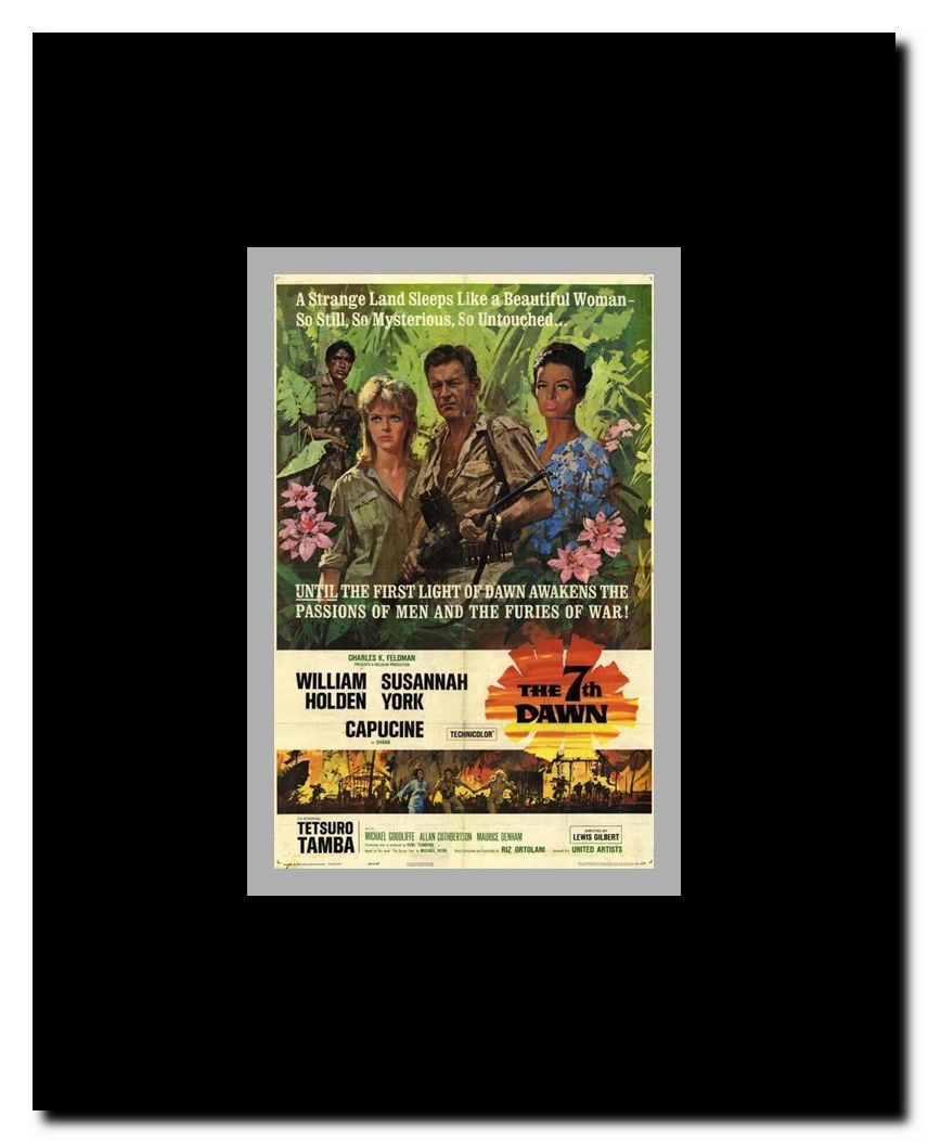 The 7th Dawn Framed Movie Poster