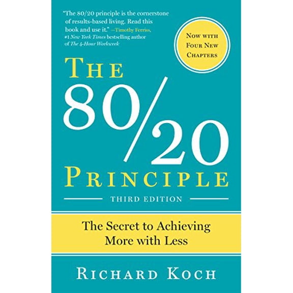 Pre-Owned The 80/20 Principle, Expanded and Updated: The Secret to Achieving More with Less Paperback