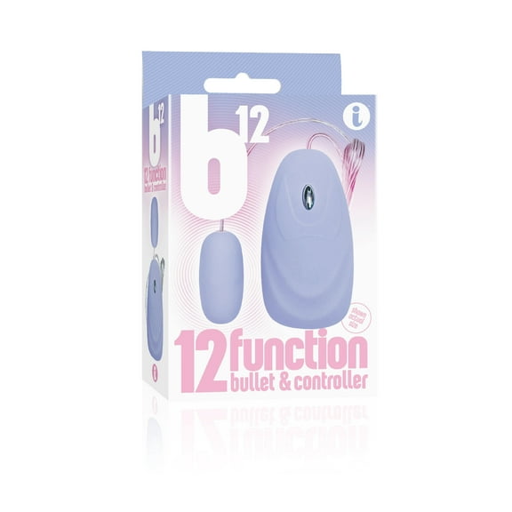 The 9's B12 Bullet Vibrator with Remote Controller, Blue