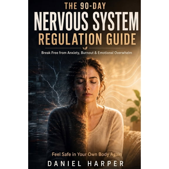 The 90-Day Nervous System Regulation Guide: Break Free from Anxiety, Burnout & Emotional Overwhelm - and Feel Safe in Yo, (Paperback)