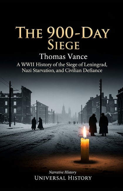 The 900-Day Siege: A WWII History of the Siege of Leningrad, Nazi Starvation, and Civilian Defiance, (Paperback)