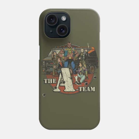 The A Team 1983 Classic TV Logo Protective Cover for iPhone 11–17 Pro Max