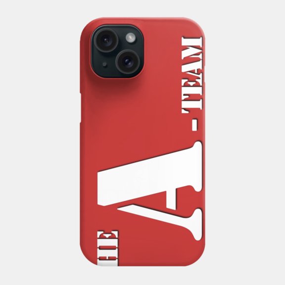 The A Team Logo Classic TV Graphic Protective Cover for iPhone 11–17 Pro Max