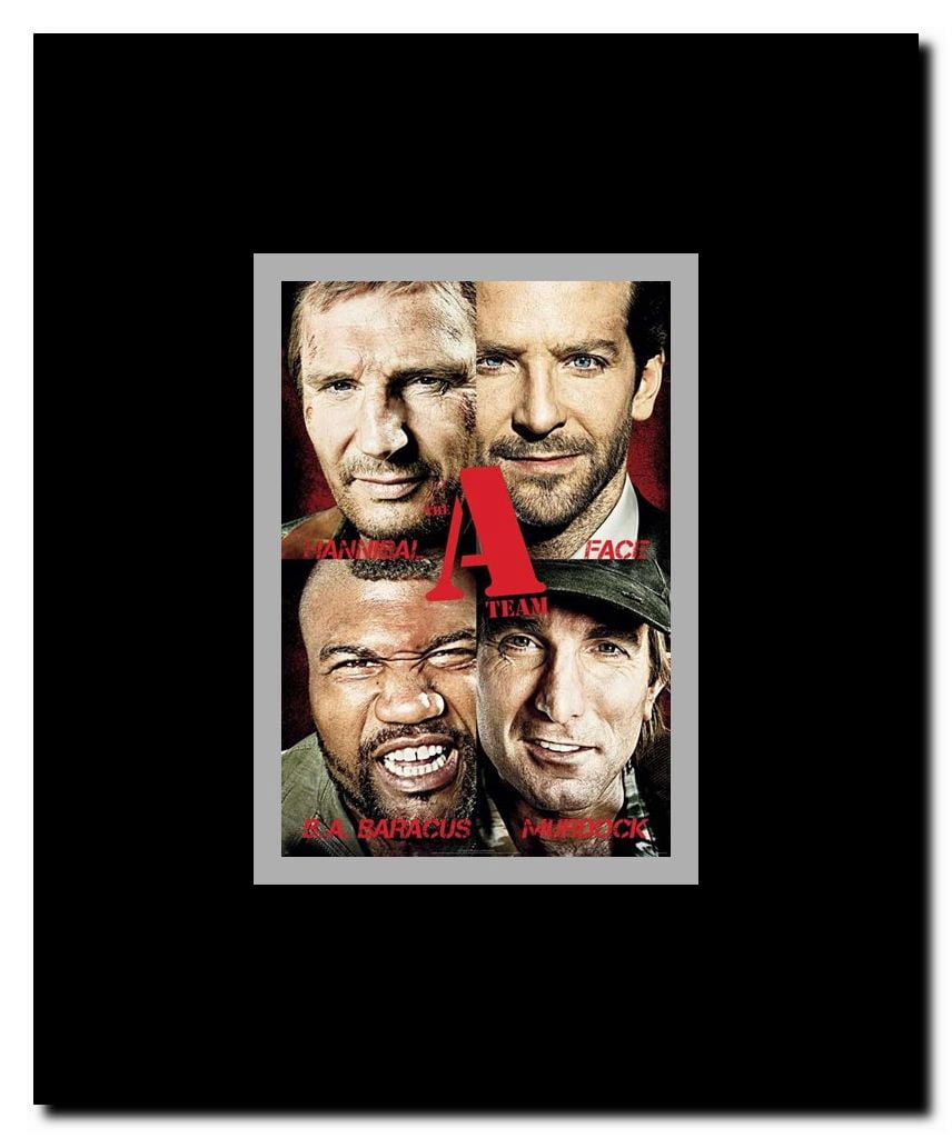 The A-Team - style A Framed Movie Poster