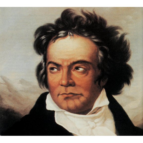 The ABC of Classical Music n.d. Beethoven Poster Print by  Ferdinand Schimon