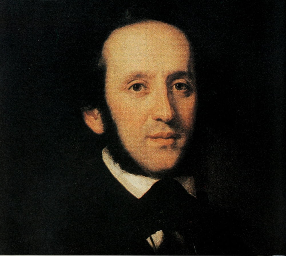 The ABC of Classical Music nd Mendelssohn Canvas Art - Eduard Magnus (18 x 24)