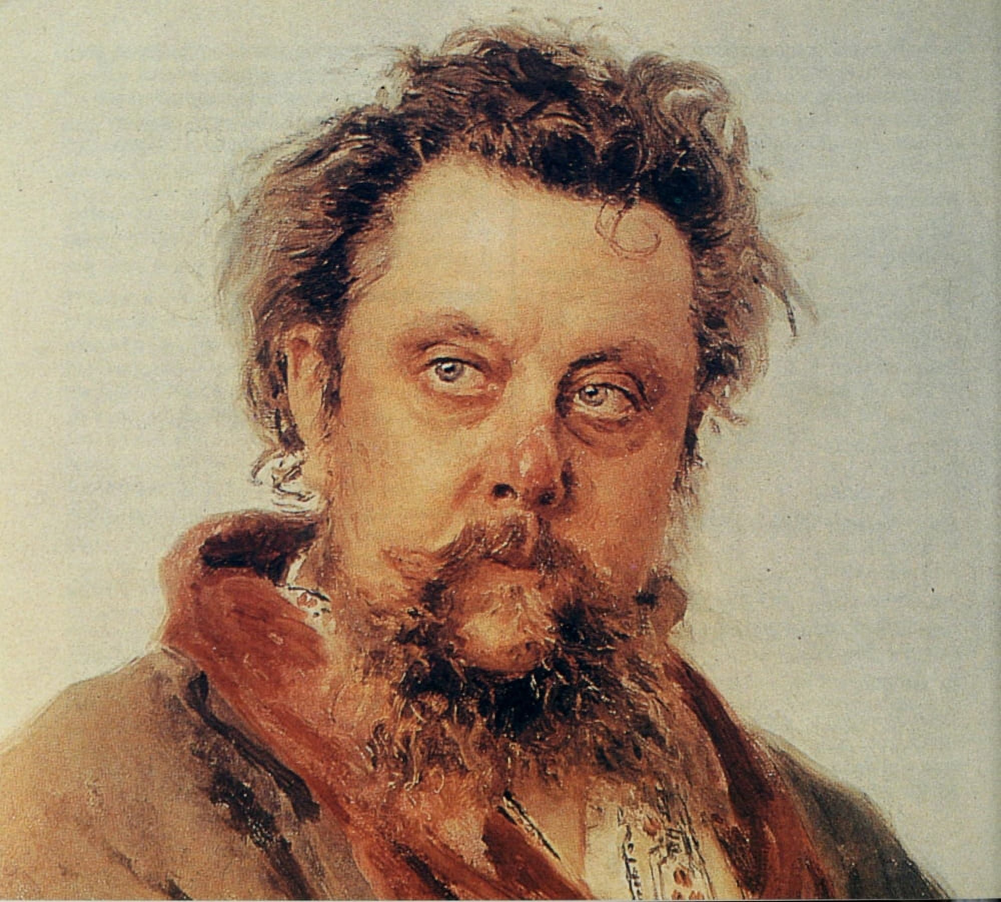The ABC of Classical Music nd Mussorgsky Canvas Art - Ilya Repin (18 x 24)