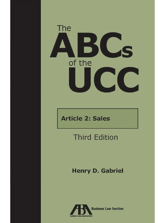 The ABCs of the Ucc Article 2 (Paperback)