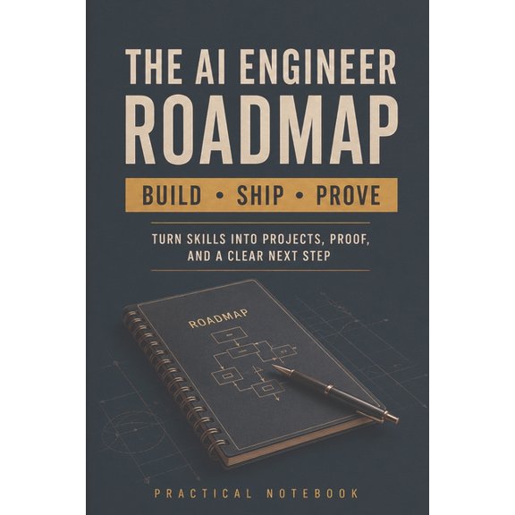 The AI Engineer Roadmap: A Practical Guide to Python, PyTorch, Machine Learning, Cloud AI, Portfolio Projects, and Certi, (Paperback)