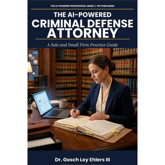 The AI-Powered Professional The AI-Powered Criminal Defense Attorney: A Solo and Small Firm Practice Guide, Book 5, (Paperback)