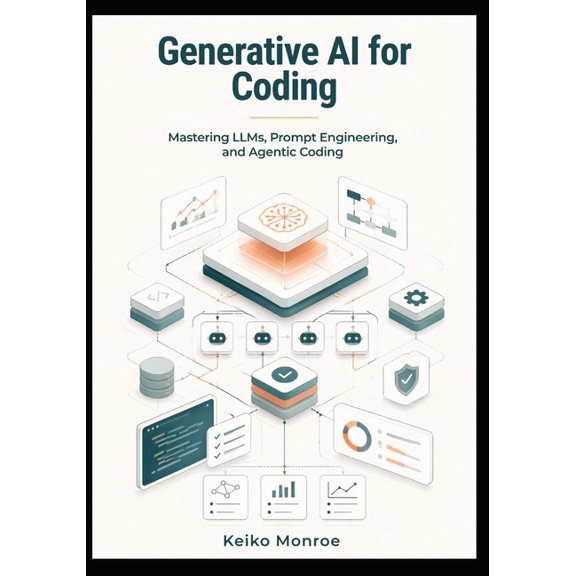 The AI-Powered Developer Generative AI for Coding: Mastering LLMs, Prompt Engineering, and Agentic Coding, Book 2, (Paperback)