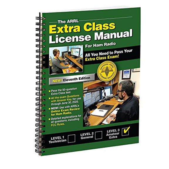 Pre-Owned The ARRL Extra Class License Manual Spiral 11th Edition (Unknown) 1625950551 9781625950550