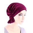 thumbnail image 1 of The Abbey Cap in Cozy Plush Sequin Raspberry, 1 of 1