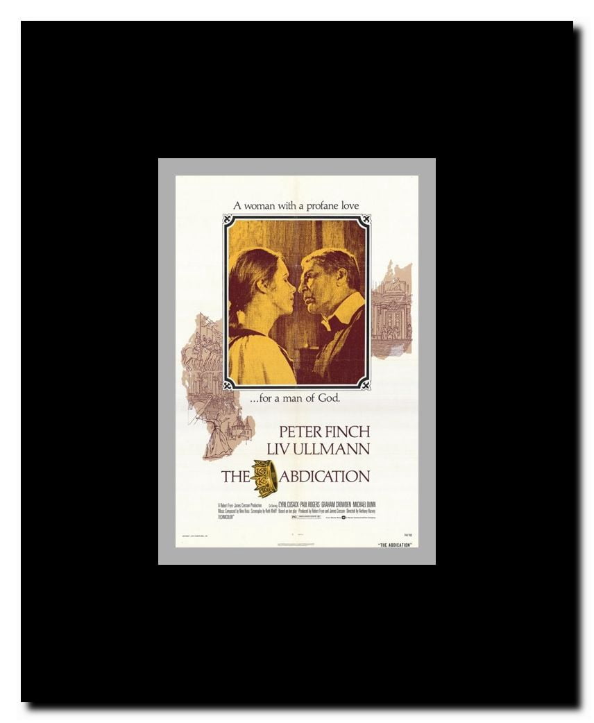 The Abdication Framed Movie Poster