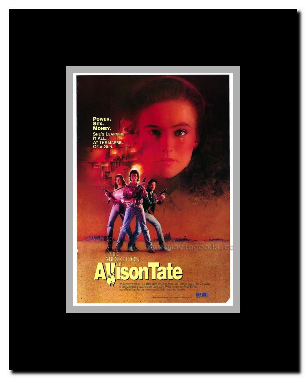 The Abduction of Allison Tate Framed Movie Poster