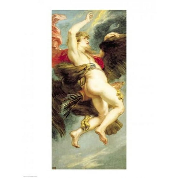 The Abduction of Ganymede Poster Print by Peter Paul Rubens - 18 x 24 in.