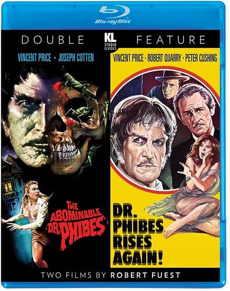 The Abominable Dr. Phibes / Dr. Phibes Rises Again (Blu-ray), KL  