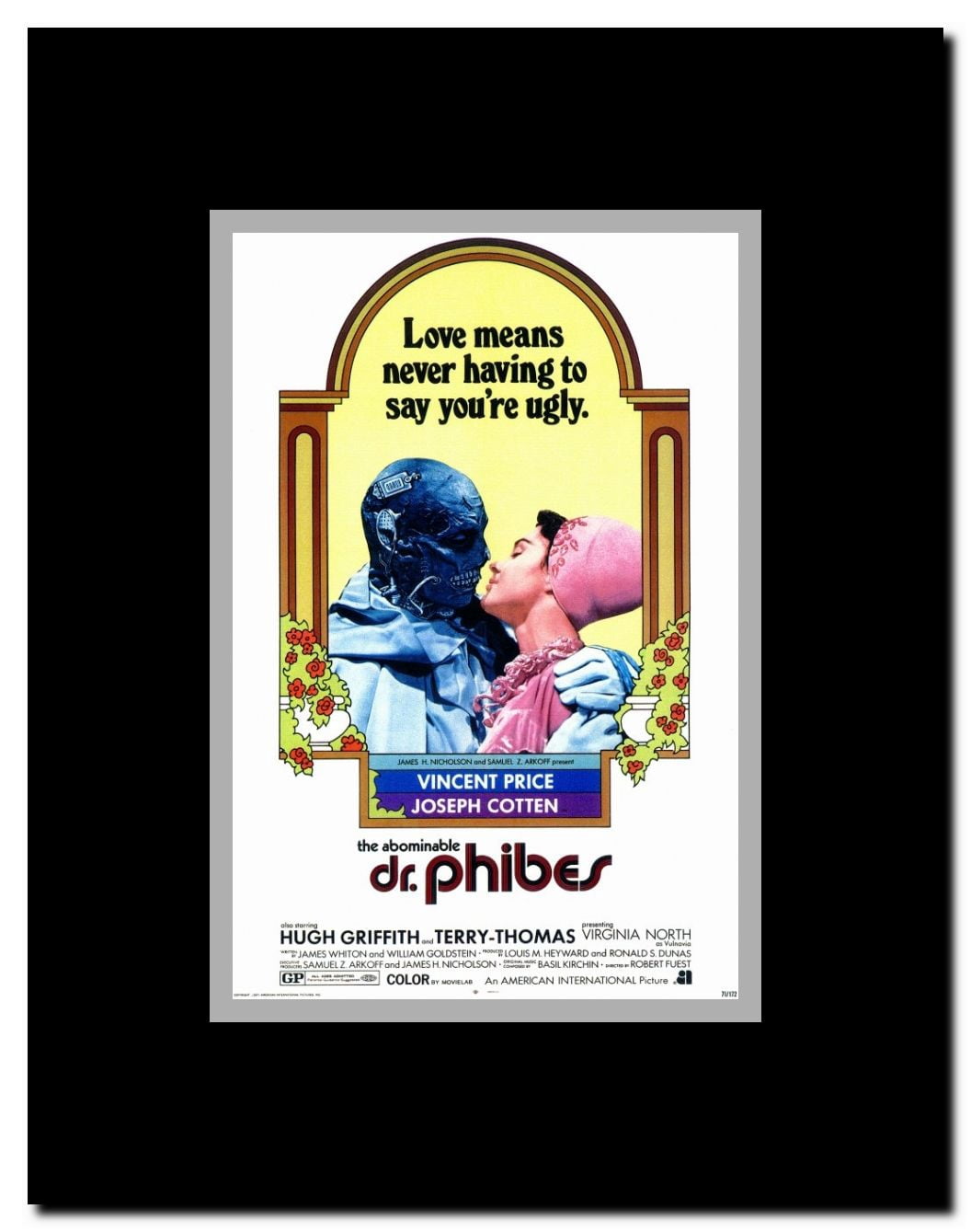 The Abominable Dr. Phibes Framed Movie Poster
