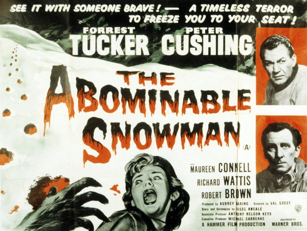 The Abominable Snowman Canvas Art - (28 x 22)