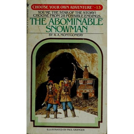 Pre-Owned The Abominable Snowman (Choose Your Own Adventure #13) (Paperback) 0553205293 9780553205299