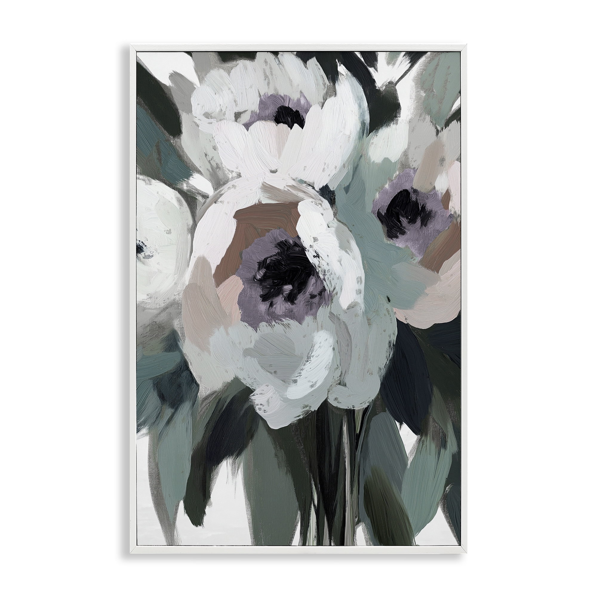 The Absence of Sorrow White Framed Giclee Art, design by Annabelle Hall