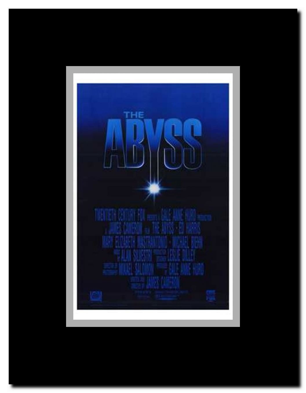 The Abyss Framed Movie Poster