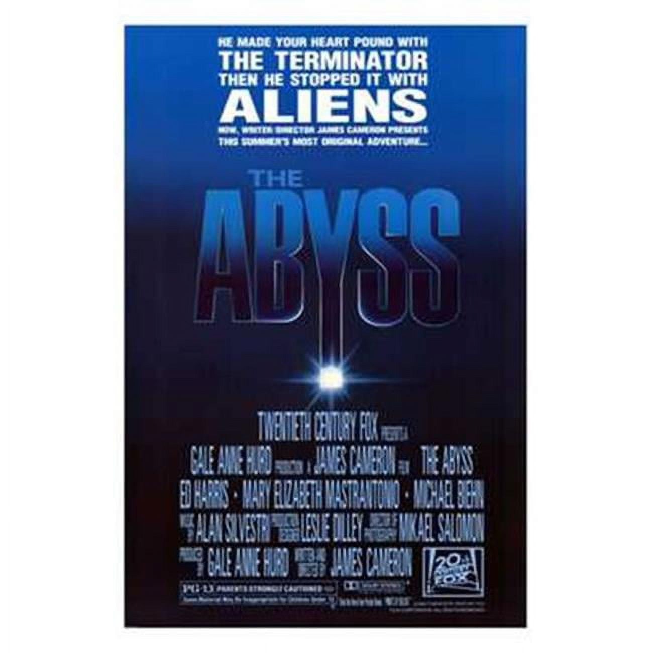 the abyss movie poster