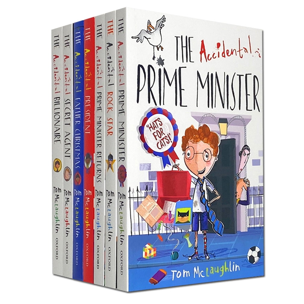 The Accidental Series 7 Books Collection Set by Tom McLaughlin ...