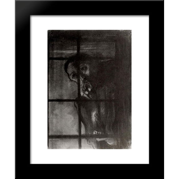 The Accused 20x24 Framed Art Print by Redon, Odilon