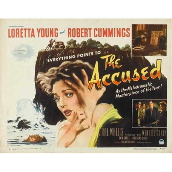 The Accused Movie Poster Print (27 x 40)