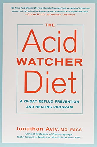 Pre-Owned The Acid Watcher Diet: A 28-Day Reflux Prevention and Healing Program Paperback Jonathan Aviv MD FACS