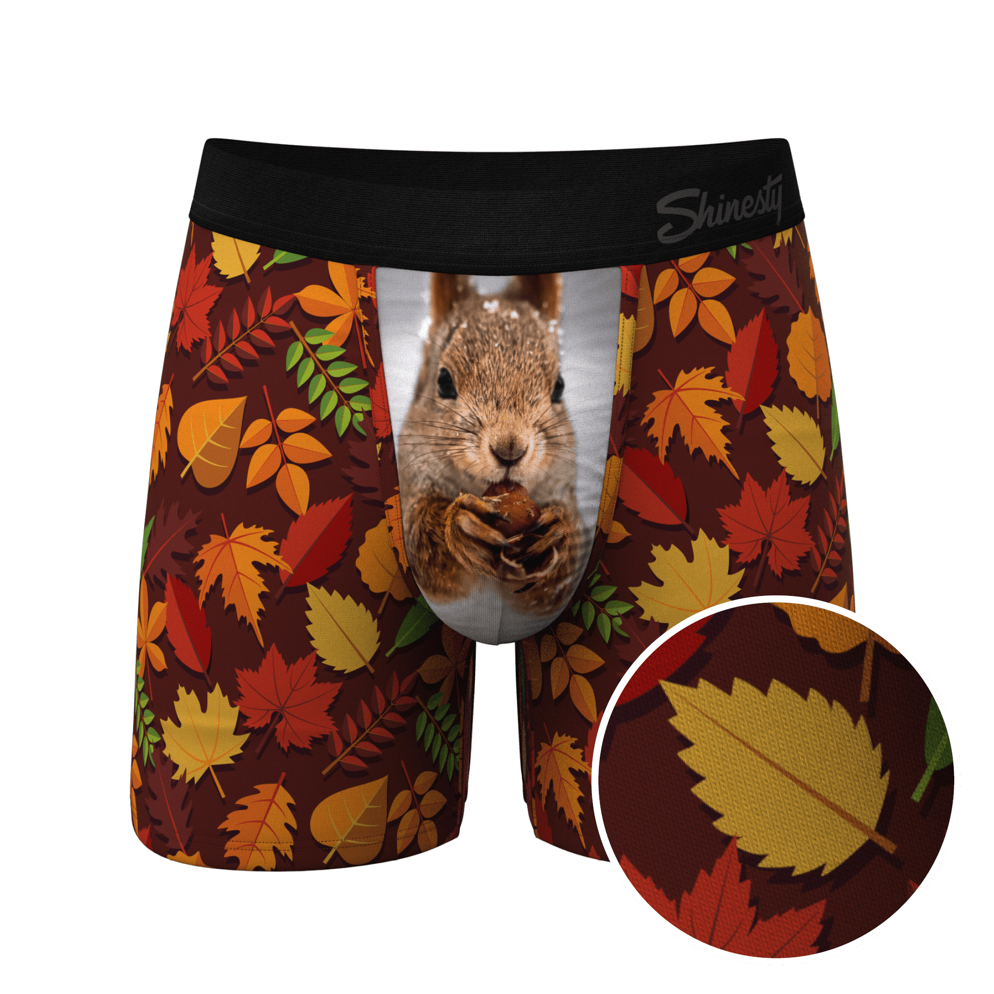 The Acorn Hoard - Shinesty Squirrel Ball Hammock Pouch Underwear With Fly  2X 