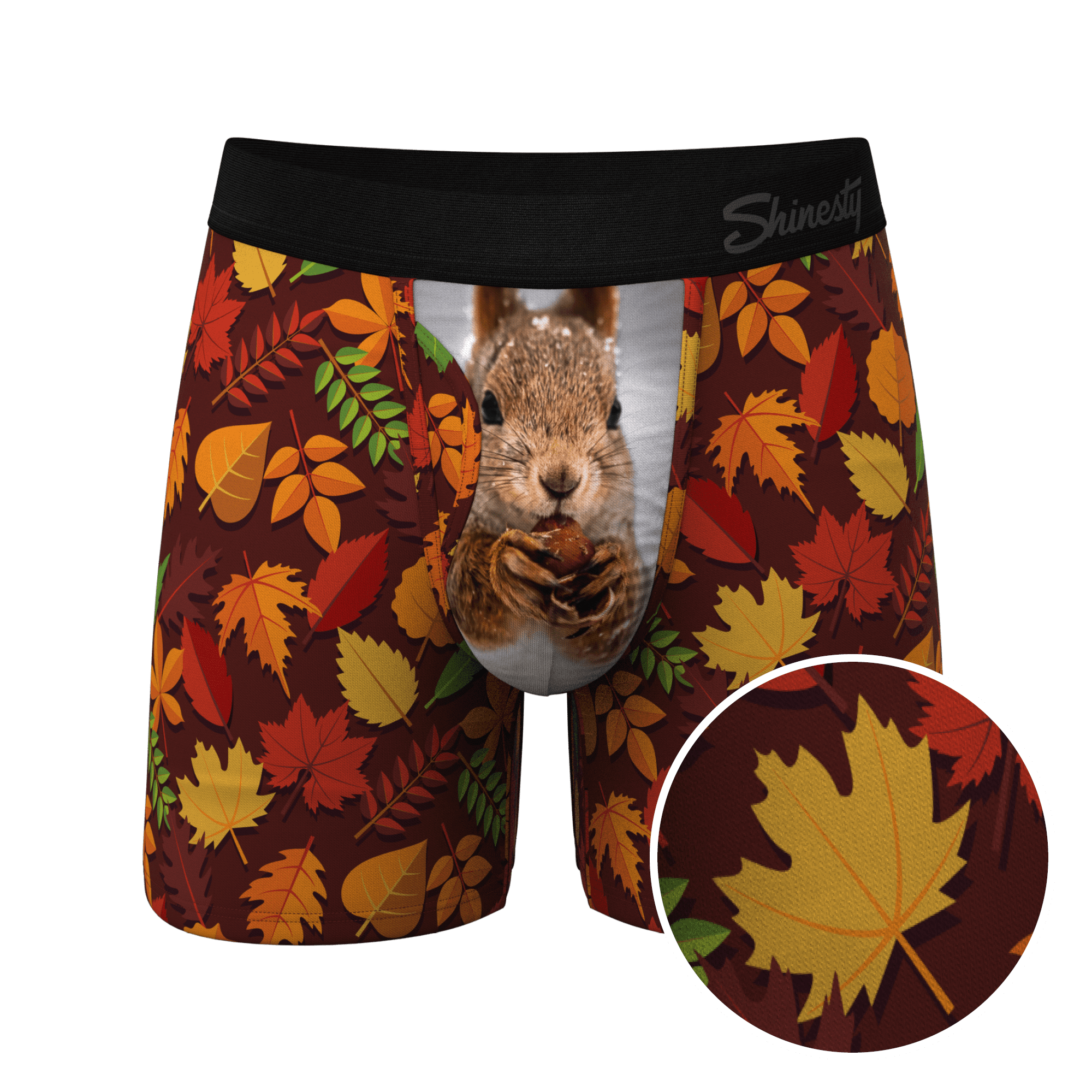 The Acorn Hoard - Shinesty Squirrel Ball Hammock Pouch Underwear With Fly  2X 