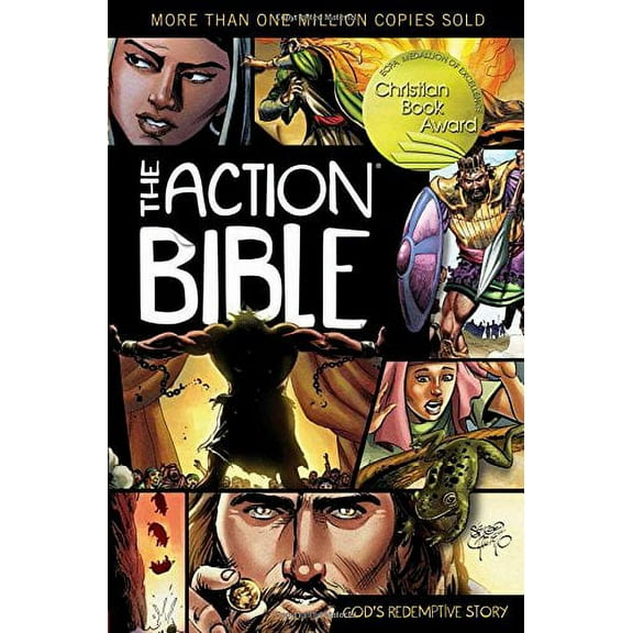Pre-Owned The Action Bible: God's Redemptive Story (Picture Bible) Paperback