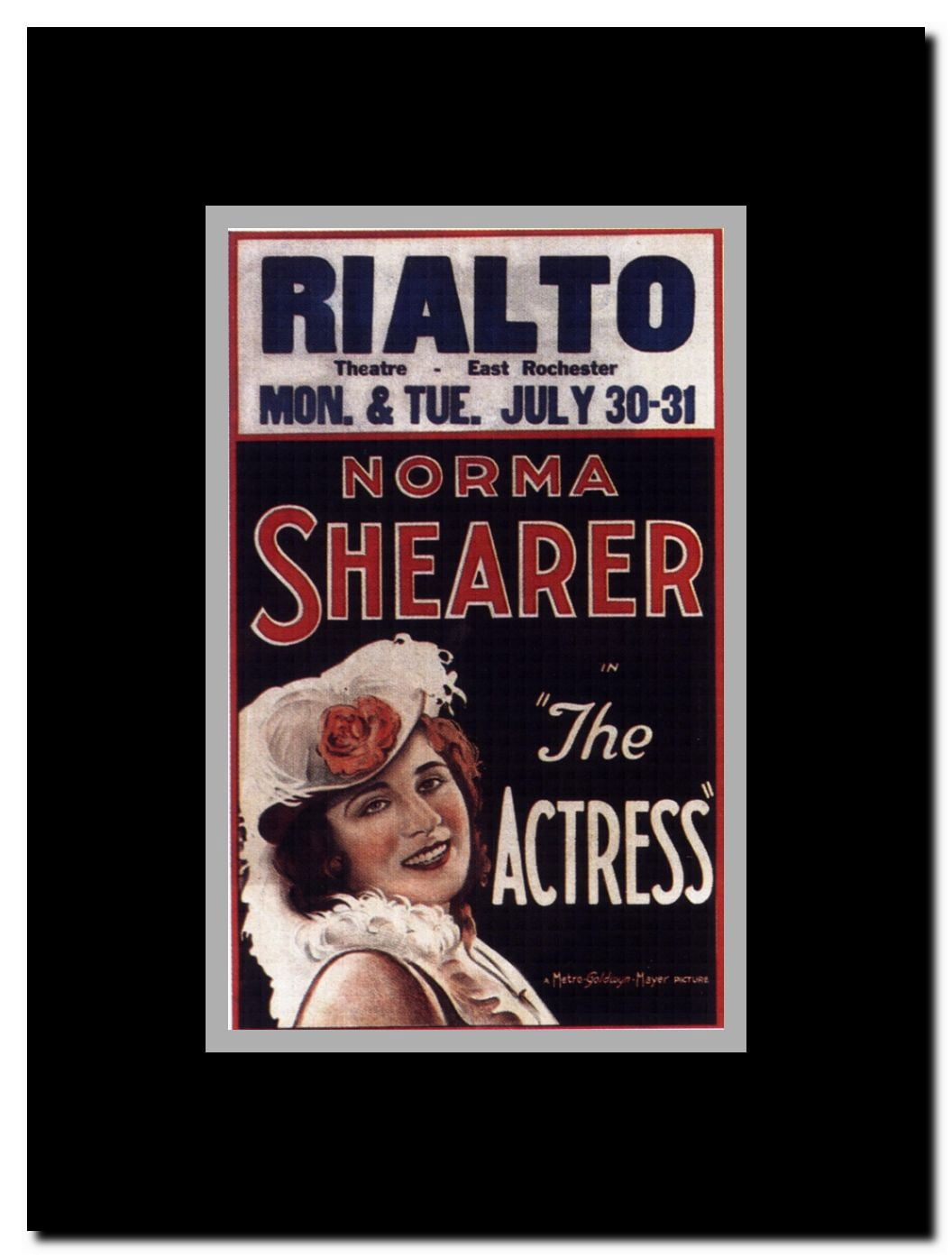 The Actress Framed Movie Poster
